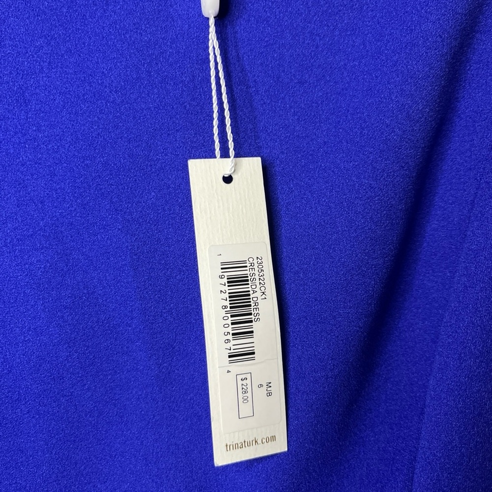 Trina Turk Royal Blue Mini Dress - Picture 10 of 10